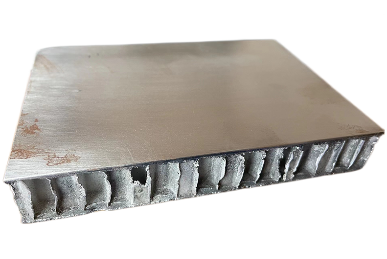 钎焊钢铝蜂窝板